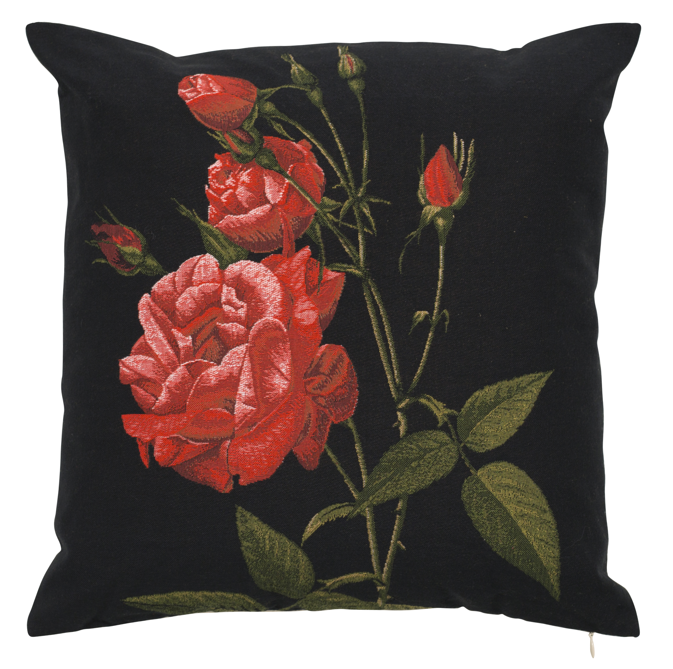 Pillow - Jane - Red in Black Background