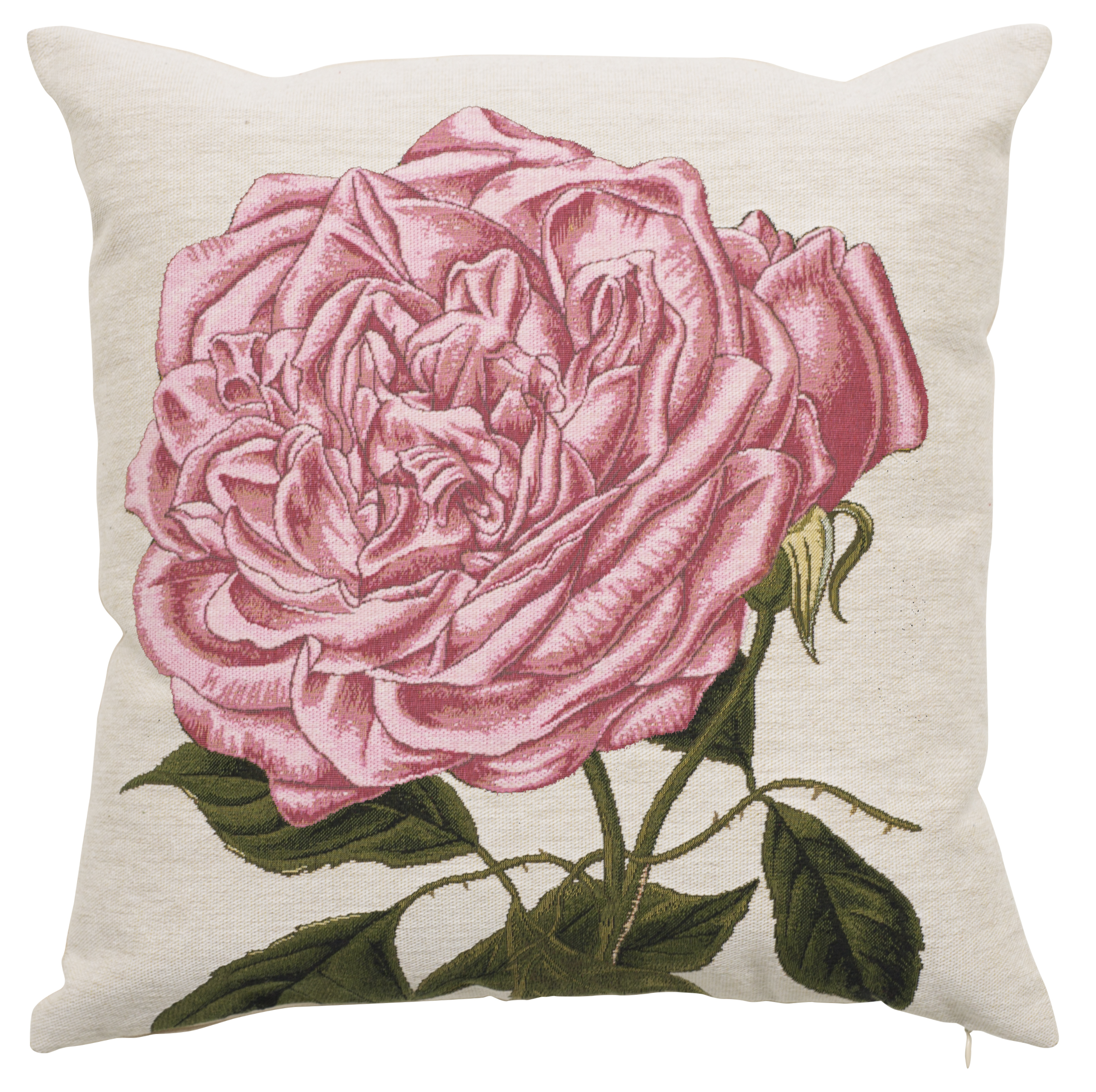 Pillow - Elisabeth - Pink in White Background