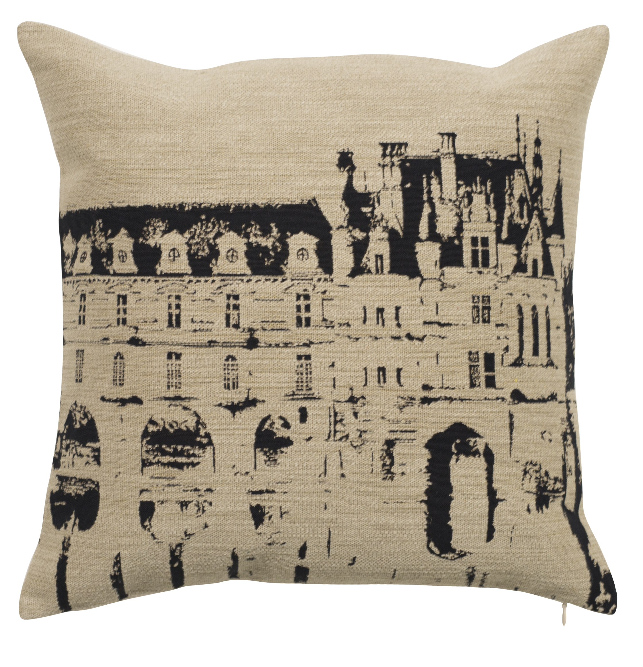 Coussin - Chenonceau - Lin