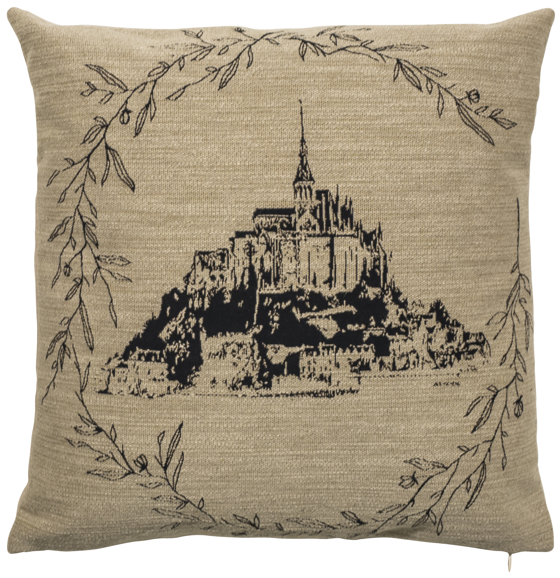 Pillow - Mont Saint Michel 2 - Lin