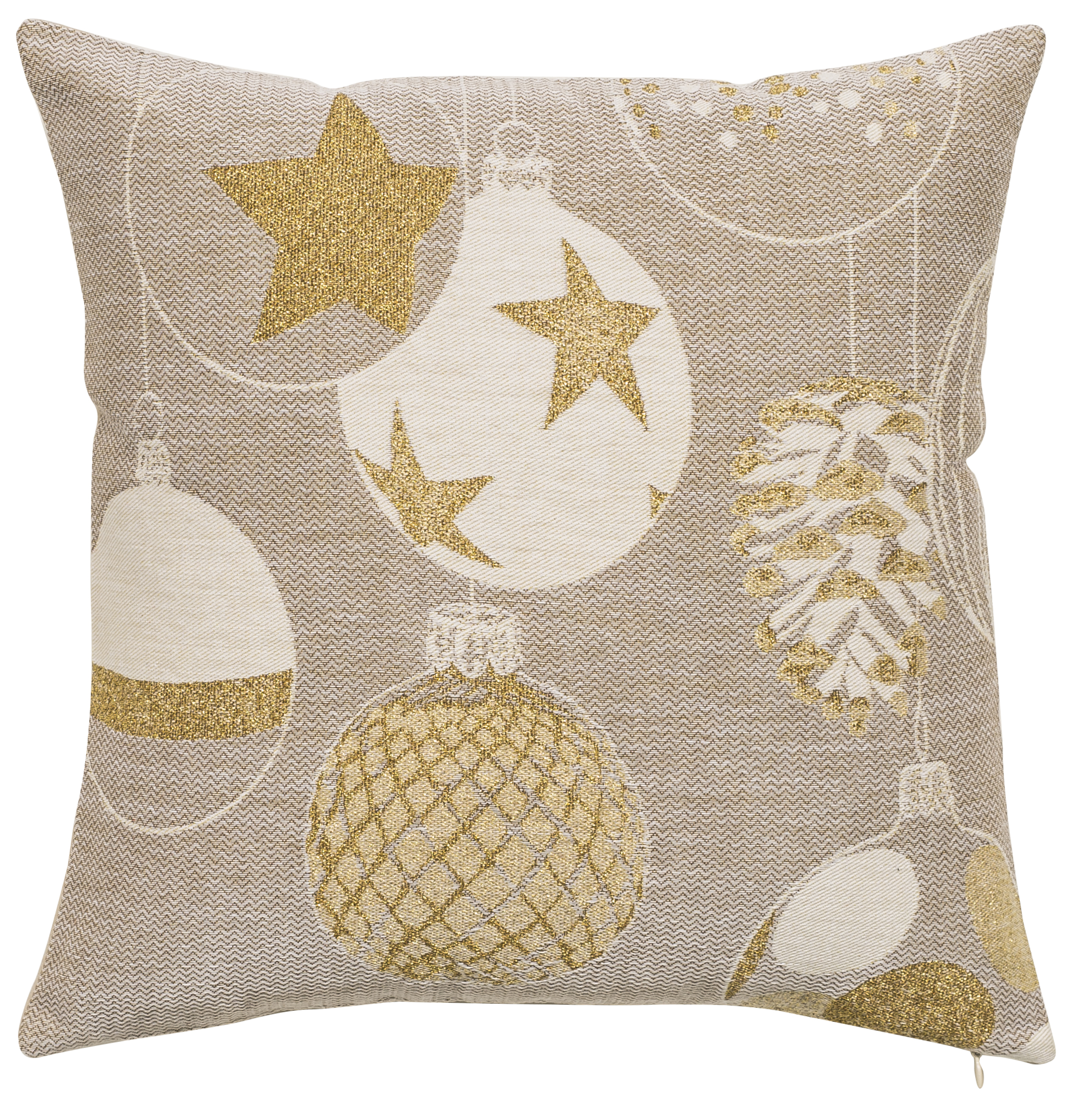 Coussin - Last Christmas A - Lurex Or